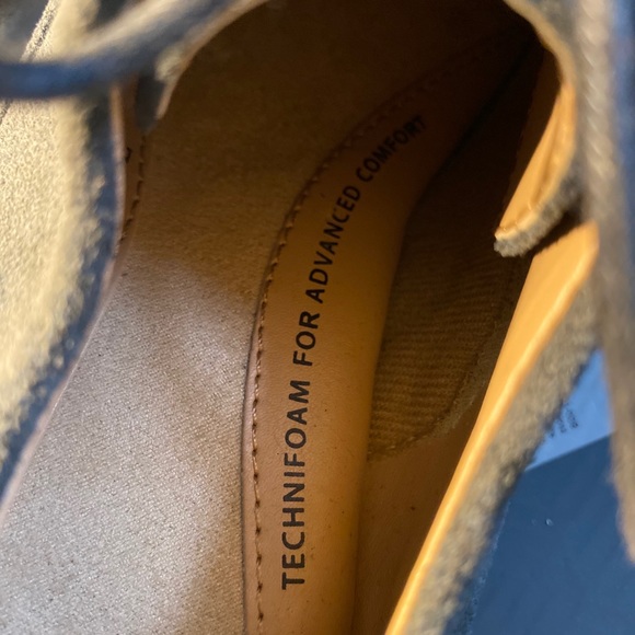 Leather Comfy Wedge Shoes - Picture 4 of 7